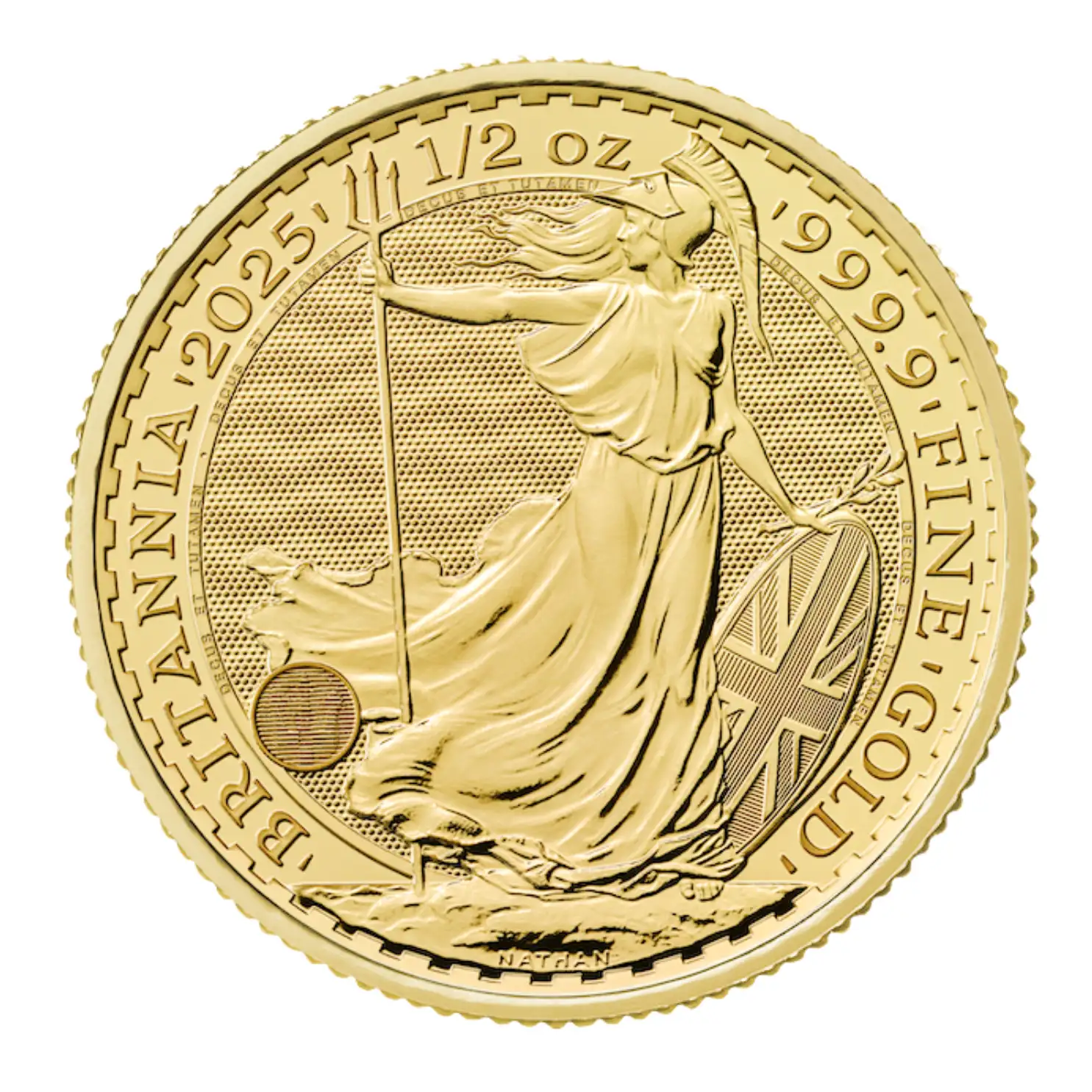  1/2oz Gold Royal Mint Britannia 9999 Bullion Coin