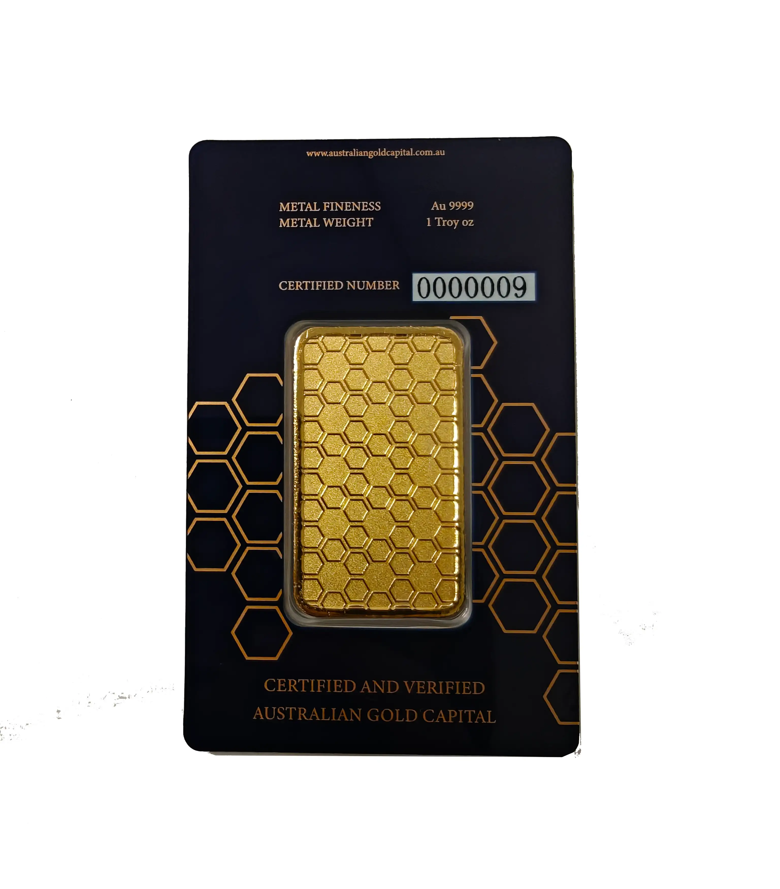  AGC 1oz 9999 Minted Gold Bar