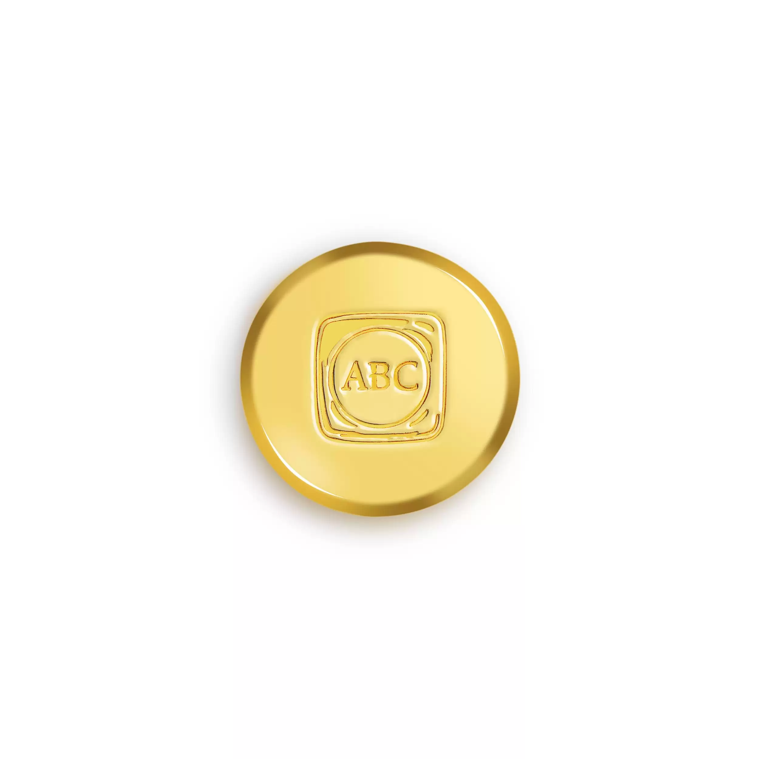  1/2oz ABC Cast Gold Bar 9999 Purity